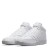 Nike Mens Court Vision Mid Sneaker - White -Cheap Nike || Skechers || heydude Store US 01 600788 00