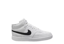 Nike Mens Court Vision Mid Sneaker - White -Cheap Nike || Skechers || heydude Store US 01 600814 01