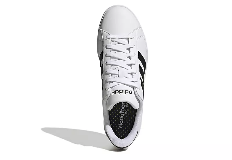 Adidas Mens Grand Court 2.0 Sneaker - White 6 Adidas Mens Grand Court 2.0 Sneaker - White - Image 4
