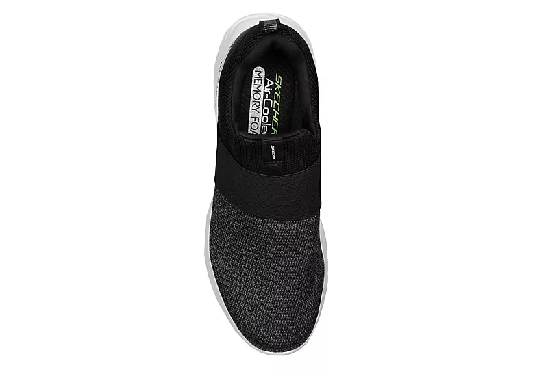 Skechers Mens Bounder Intread - Black 6 Skechers Mens Bounder Intread - Black - Image 4