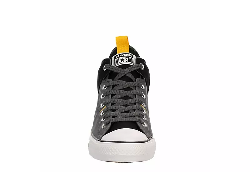 Converse Mens Chuck Taylor All Star High Street Sneaker - Grey 5 Converse Mens Chuck Taylor All Star High Street Sneaker - Grey - Image 3