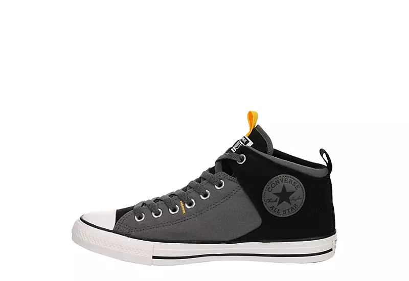 Converse Mens Chuck Taylor All Star High Street Sneaker - Grey 6 Converse Mens Chuck Taylor All Star High Street Sneaker - Grey - Image 4