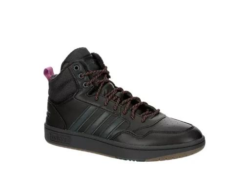 Adidas Mens Hoops 3.0 Mid Winter Sneaker - Black -Cheap Nike || Skechers || heydude Store US 01 601040 00