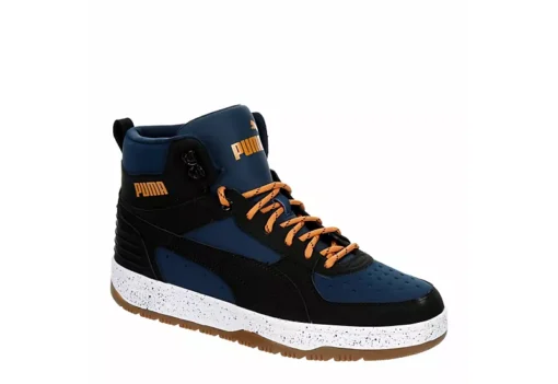 Puma Mens Rebound Rugged Sneaker Boot - Black -Cheap Nike || Skechers || heydude Store US 01 601128 00