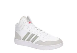 Adidas Mens Hoops 3.0 Mid Sneaker - White