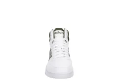 Adidas Mens Hoops 3.0 Mid Sneaker - White 11 Adidas Mens Hoops 3.0 Mid Sneaker - White -Cheap Nike || Skechers || heydude Store US 01 601152 02