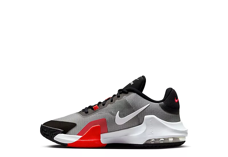 Nike Mens Air Max Impact 4 Basketball Shoe - Black 5 Nike Mens Air Max Impact 4 Basketball Shoe - Black - Image 3