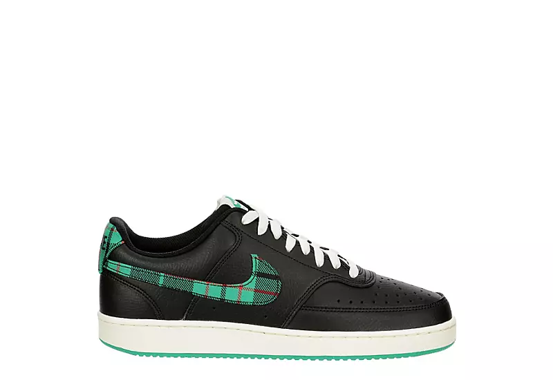 Nike Mens Court Vision Low Sneaker - Black 4 Nike Mens Court Vision Low Sneaker - Black - Image 2