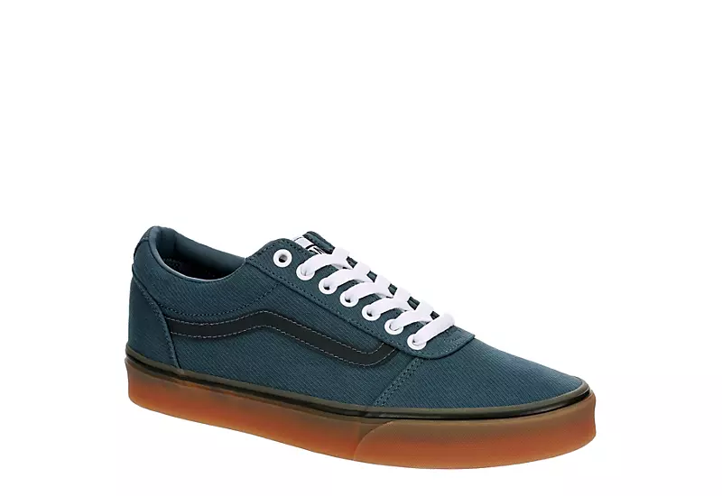 Vans Mens Ward Sneaker - Teal 3 Vans Mens Ward Sneaker - Teal