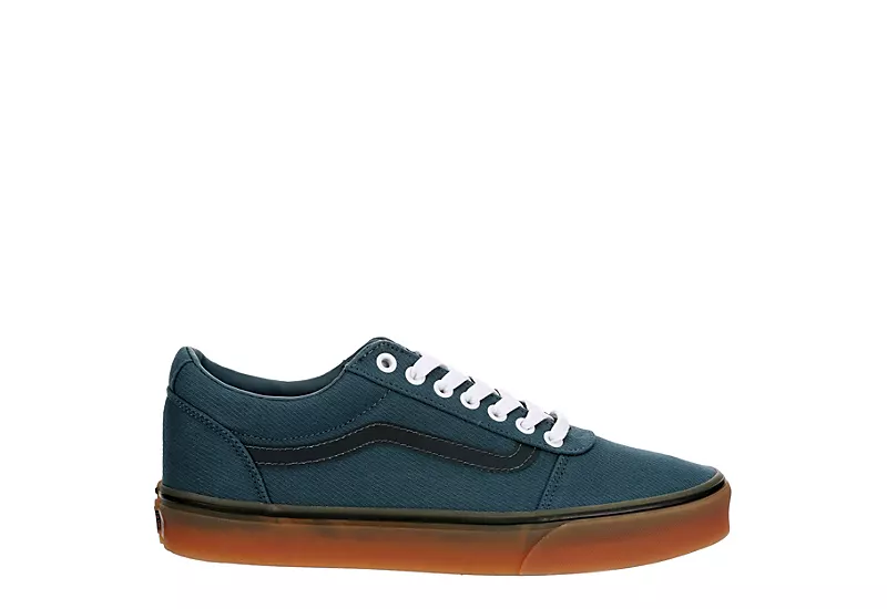 Vans Mens Ward Sneaker - Teal 4 Vans Mens Ward Sneaker - Teal - Image 2