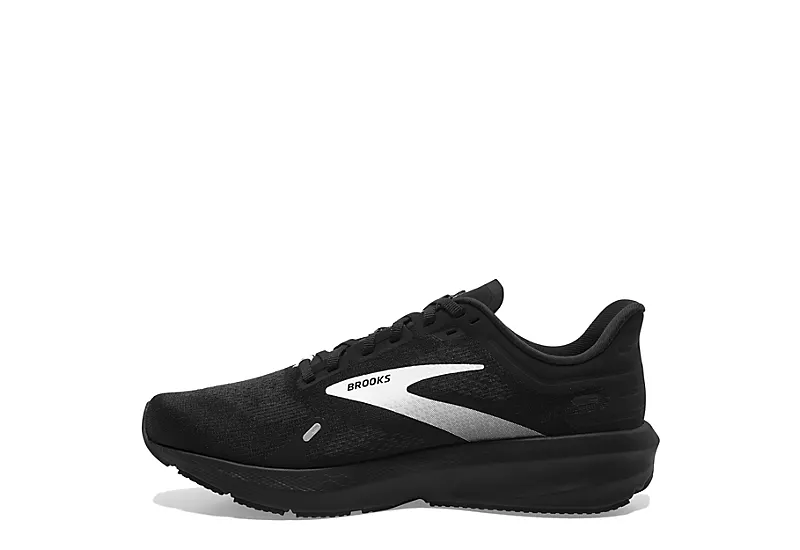 Brooks Mens Launch 9 Running Shoe - Black 5 Brooks Mens Launch 9 Running Shoe - Black - Image 3