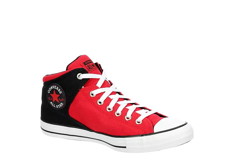 Converse Mens Chuck Taylor All Star High Street Sneaker - Red 3 Converse Mens Chuck Taylor All Star High Street Sneaker - Red