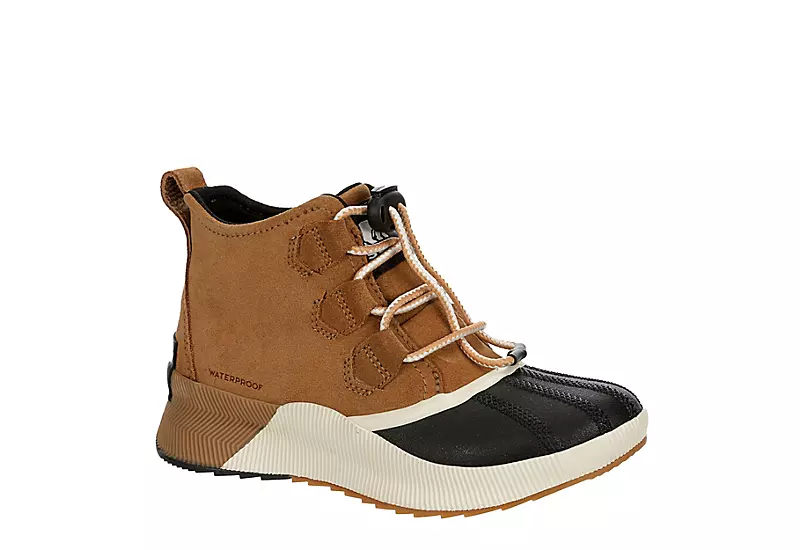 Sorel Boys Out And About Classic Lace-up Boot - Camel 3 Sorel Boys Out And About Classic Lace-up Boot - Camel