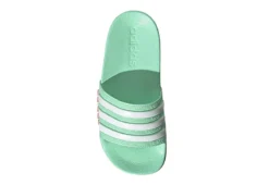Adidas Girls Adilette Slide Sandal - Mint -Cheap Nike || Skechers || heydude Store US 01 702040 03