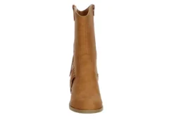 Dv By Dolce Vita Girls Lillyth Western Boot - Tan -Cheap Nike || Skechers || heydude Store US 01 702429 02