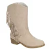 Dv By Dolce Vita Girls Lillyth Western Boot - Off White