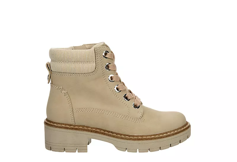 Cupcake Couture Girls Lexi Lace-up Boot - Beige 4 Cupcake Couture Girls Lexi Lace-up Boot - Beige - Image 2