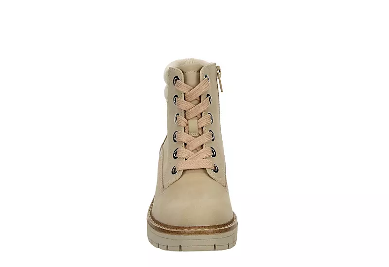 Cupcake Couture Girls Lexi Lace-up Boot - Beige 5 Cupcake Couture Girls Lexi Lace-up Boot - Beige - Image 3