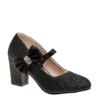 Badgley Mischka Girls Bownus Dress Shoe - Black -Cheap Nike || Skechers || heydude Store US 01 702610 00