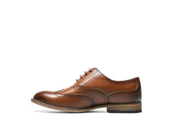 Stacy Adams Boys Dunbar Oxford - Cognac -Cheap Nike || Skechers || heydude Store US 01 702635 03