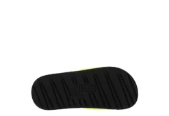 Puma Boys Cool Cat 2.0 Sport Slide Sandal - Lime -Cheap Nike || Skechers || heydude Store US 01 702760 06