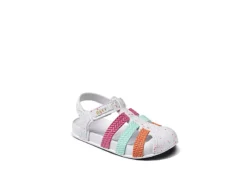 Reef Girls Infant Little Water Beachy Sandal - White
