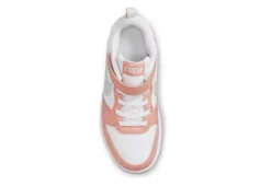 Nike Girls Court Borough 2 Low Top Sneaker - White -Cheap Nike || Skechers || heydude Store US 01 807753 04