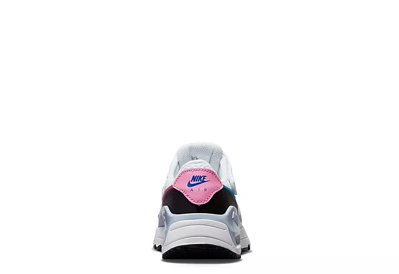 Nike Girls Air Max Systm Bp Sneaker - White 6 Nike Girls Air Max Systm Bp Sneaker - White - Image 4