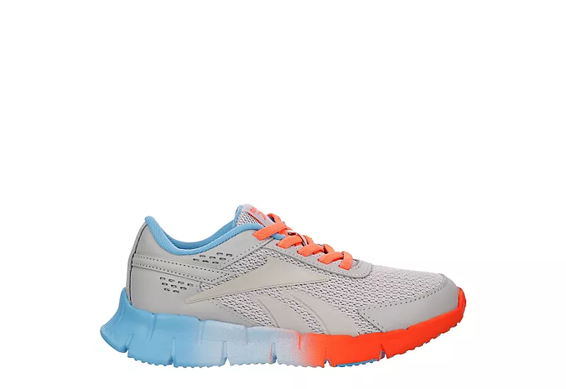 Reebok Boys Zig Dynamica 2 Sneaker - Grey 4 Reebok Boys Zig Dynamica 2 Sneaker - Grey - Image 2