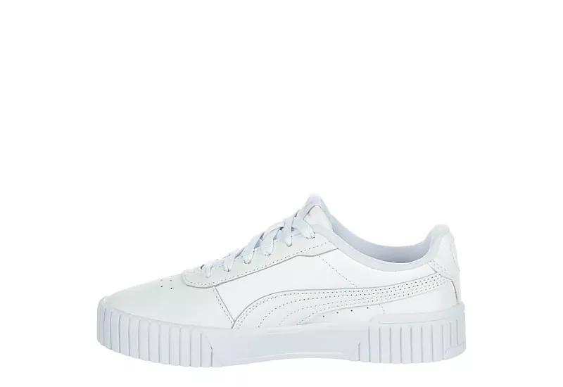 Puma Girls Carina 2.0 Sneaker - White 6 Puma Girls Carina 2.0 Sneaker - White - Image 4