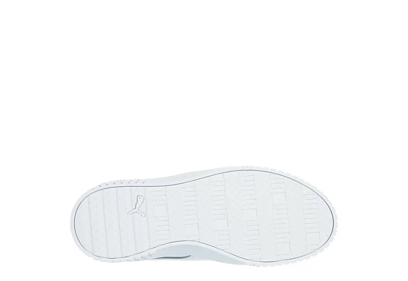 Puma Girls Carina 2.0 Sneaker - White 9 Puma Girls Carina 2.0 Sneaker - White - Image 7
