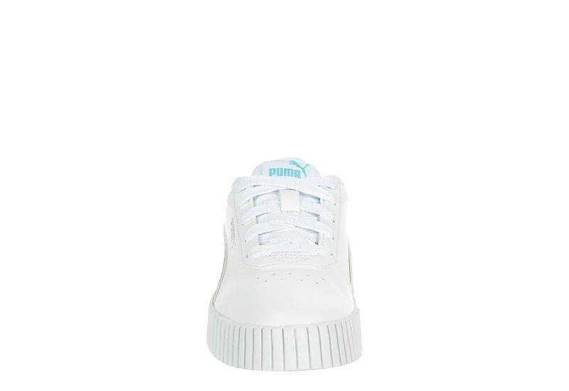 Puma Girls Carina 2.0 Sneaker - White 5 Puma Girls Carina 2.0 Sneaker - White - Image 3
