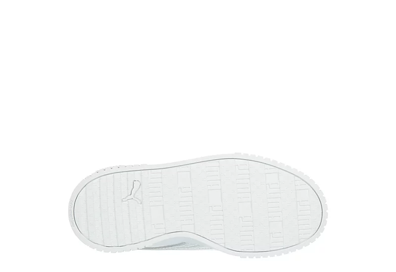 Puma Girls Carina 2.0 Sneaker - White 9 Puma Girls Carina 2.0 Sneaker - White - Image 7