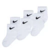 Nike Boys Ankle Socks 6 Pairs - White -Cheap Nike || Skechers || heydude Store US 01 900401 00