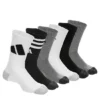 Adidas Boys Cushioned Crew Socks 6 Pairs - Assorted -Cheap Nike || Skechers || heydude Store US 01 901503 00