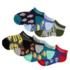 Game Sport Boys Days Of The Week No Show Socks 7 Pairs - Assorted -Cheap Nike || Skechers || heydude Store US 01 902473 00